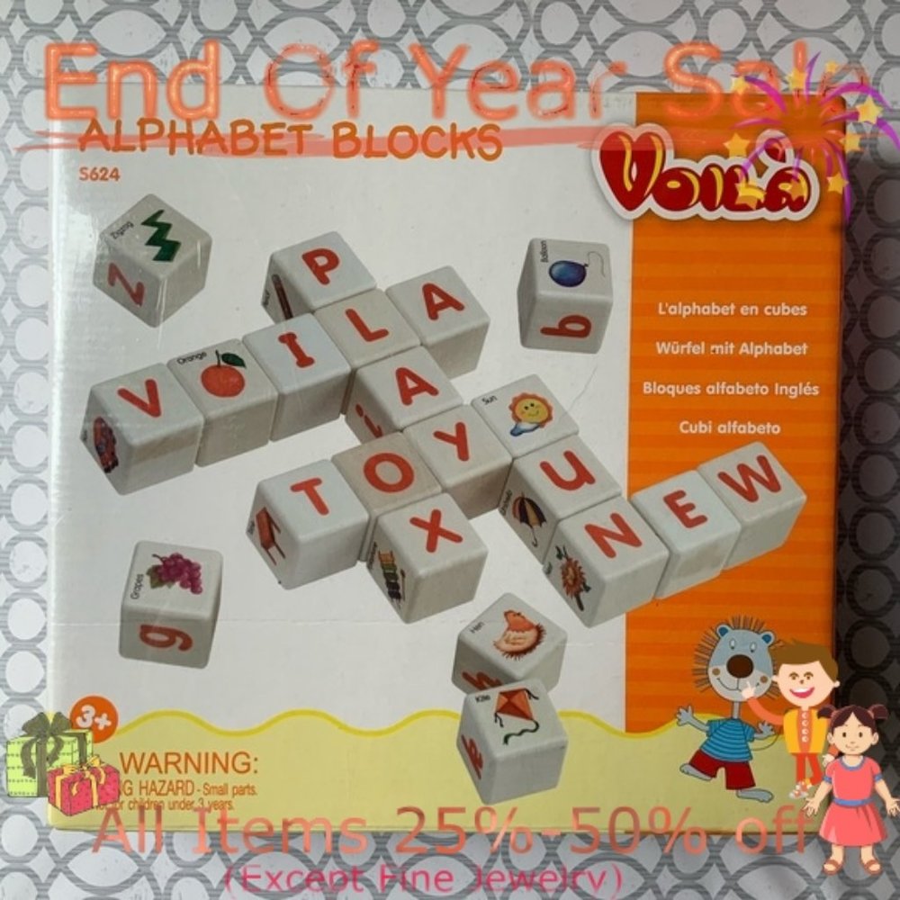 Voila Alphabet Blocks